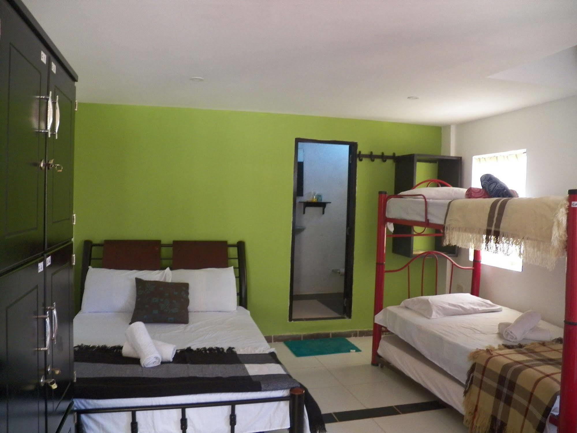 Hostel Green Light Taganga Exterior foto